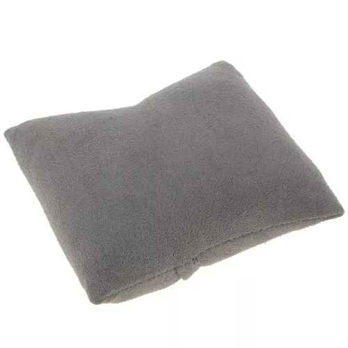 Portagioie - cuscino per bracciali e orologi 9x8 cm - Grigio scamosciato x1