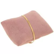 Portagioie- cuscino per bracciali e orologi 9x8 cm - Suede Pink x1