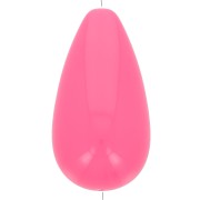 Perla di resina opaca 26x14 mm - Rosa fluo x1|raw }}