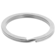 Portachiavi personalizzabile 30 mm - Acciaio inox x1|raw }}