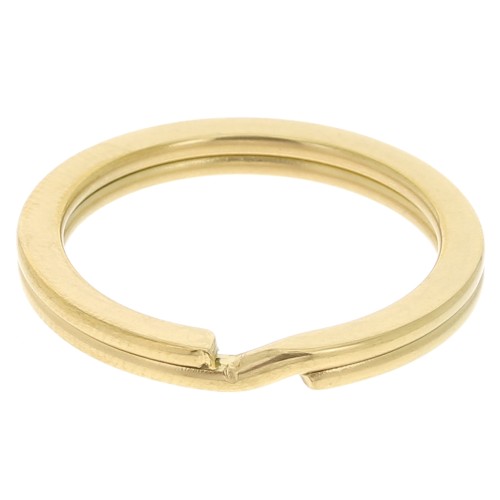 Portachiavi personalizzabile 25 mm - Acciaio inossidabile dorato x1