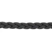 Lacet cuir plat 5 mm