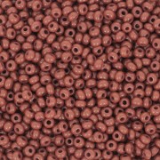 Perla Preciosa 11/0 2 mm - Opaque Milk Chocolate x 20 g