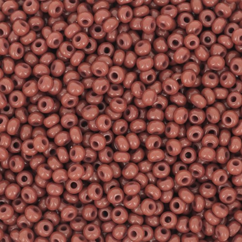 Perla Preciosa 11/0 2 mm - Opaque Milk Chocolate x 20 g