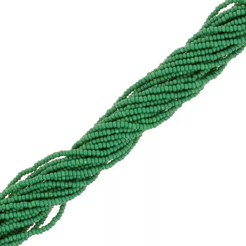 Charlottes Preciosa 11/0 - Verde scuro opaco x20g