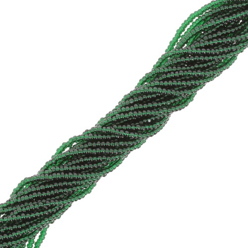 Charlottes Preciosa 11/0 - Verde scuro trasparente x20g