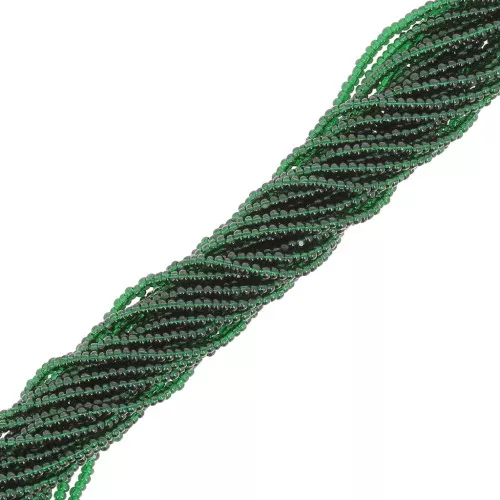 Charlottes Preciosa 11/0 - Verde scuro trasparente x20g