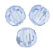 Perle sfaccettate rotonde Preciosa - Round Bead 3 mm - Light Sapphire x20