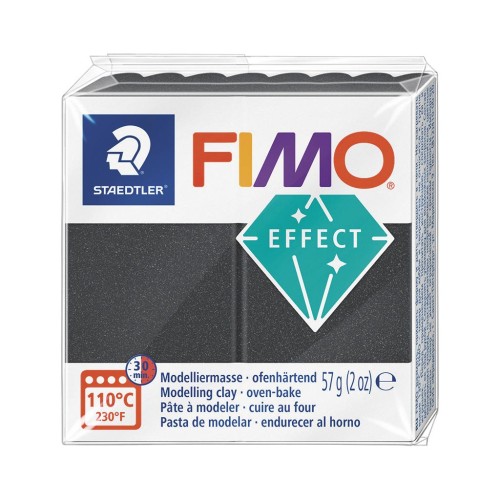 Pasta Fimo Effect 57gr - Grigio acciaio metallizzato (n°091)