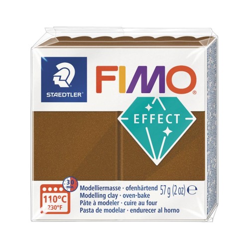 Pasta Fimo Effect 57gr - Bronzo antico metallizzato (n°071)