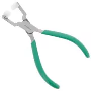 Pinza per la formazione di anelli con punte in nylon - Verde x1