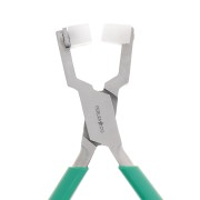 Pinza per la formazione di anelli con punte in nylon - Verde x1