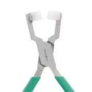 Pinza per la formazione di anelli con punte in nylon - Verde x1