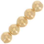 Perline rotonde da 2,5 mm - Gold filled x25|raw }}