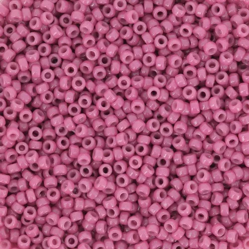 Rocaille Miyuki Duracoat 15/0 4468 - Dyed Opaque Pansy x8g