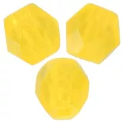 Sfaccettate 4 mm - Lemon Mat x50