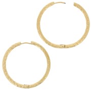 Monachelle tonde e martellate da 36 mm - Acciaio inossidabile 304 Gold x2|raw }}