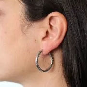 Monachelle tonde lisce e martellate da 31 mm - Acciaio inox 304 x2