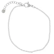 Bracciale a maglia Forzatina da 1,55 mm - Acciaio inossidabile 304 x16.5cm