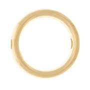 Distanziatore a cerchio scavato da 12 mm - Dorato in oro fino x1