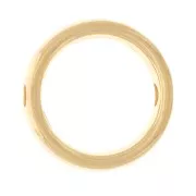 Distanziatore a cerchio scavato da 12 mm - Dorato in oro fino x1