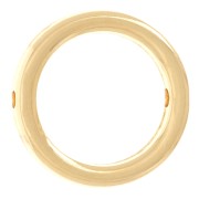 Distanziatore a cerchio scavato da 13 mm - Dorato con oro fino x1|raw }}