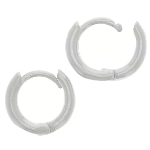 Monachelle rotonde da 12mm per decorare-Placcatura arg antico x2