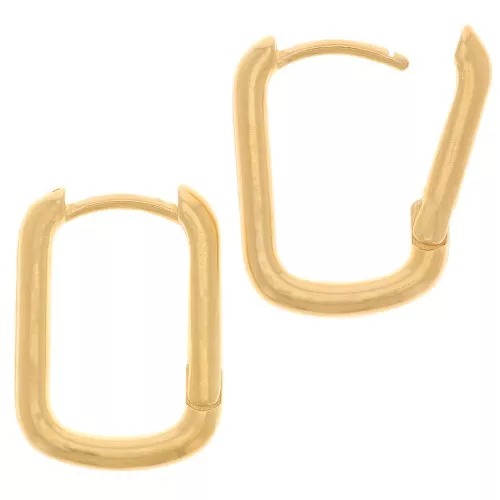 Monachelle ovali 16x12 mm da decorare - Dorate con oro fino x2