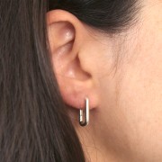 Monachelle ovali 16x12 mm da decorare - Placcatura arg antico x2