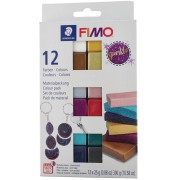Assortimento di 12 colori per pasta Fimo Effect - Etincelle|raw }}