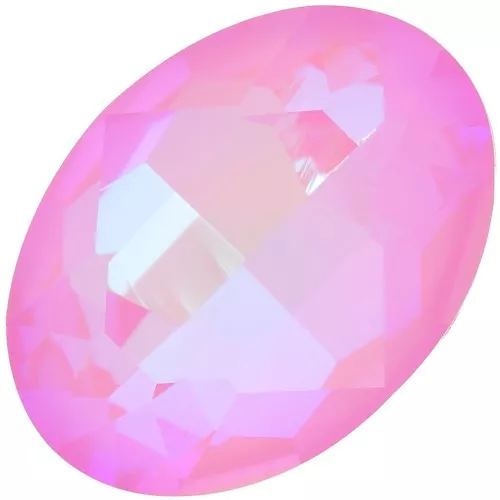 Cabochon ovale Aurora A4120 18x13 mm - Crystal Lotus Pink Delite x1