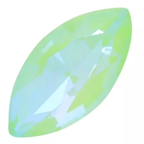 Cabochon navette Aurora A4200 10x5 mm - Crystal Mint Green Delite x1