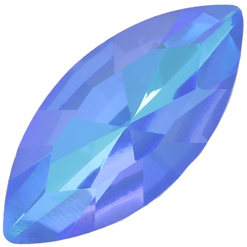 Cabochon navette Aurora A4200 15x7 mm - Crystal Ocean Delite x1