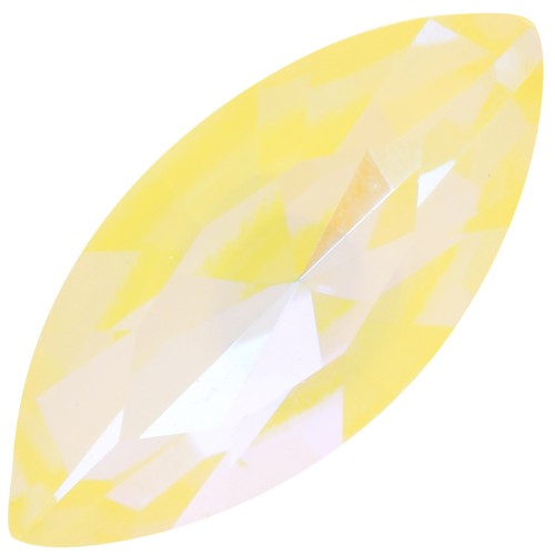 Cabochon navette Aurora A4200 15x7 mm - Crystal Sunshine Delite x1