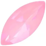 Rosa - Cabochon navette Aurora A4200 15x7 mm - Crystal Powder Rose Delite x1 Cabochon navette Aurora A4200 15x7 mm - Crystal Powder Rose Delite x1