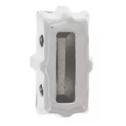 Cristallo Aurora A4500 Baguette 10x5 mm - Rodio - Acquamarina x1