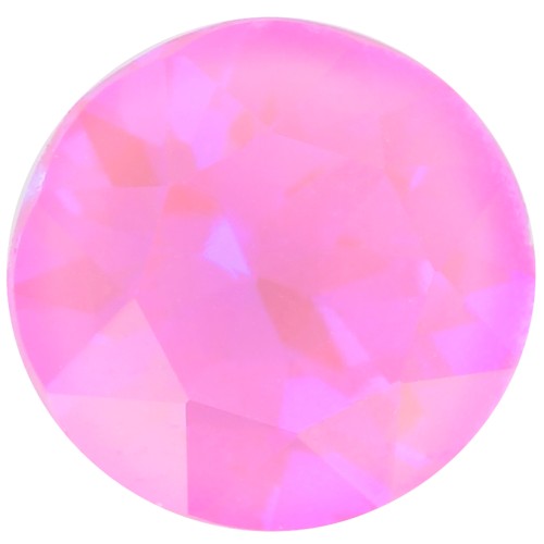 Cabochon tondo Aurora A1088 8 mm - Crystal Lotus Pink Delite x1