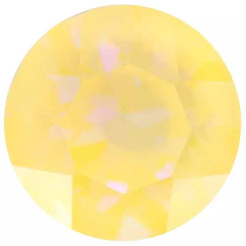 Cabochon tondo Aurora A1088 8 mm - Crystal Sunshine Delite x1