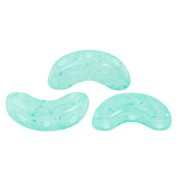 Arcos® di Puca® 5x10 mm Milky Green Turquoise x10g