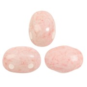 Perle in vetro Samos® di Puca® 7x5 mm Milky Peach x10g|raw }}