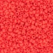 Perline Miyuki 11/0 407 - Rosso vermiglio opaco x 100 g
