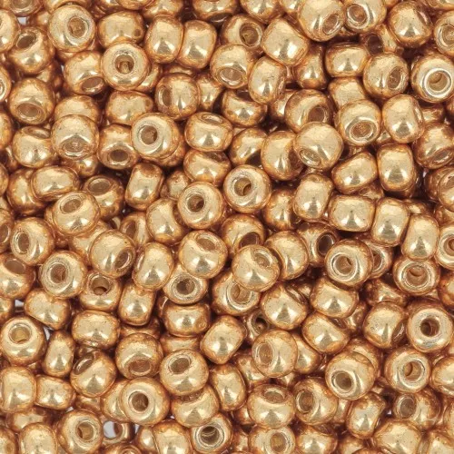 Rocaille Miyuki Duracoat 8/0 4203 - Giallo oro galvanizzato x 100 g