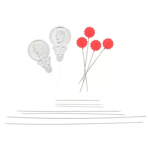 Set di 6 aghi per perline Miyuki e accessori - Acciaio x1
