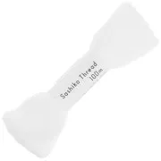 Filo da ricamo giapponese Sashiko - Olympus - Bianco x100m