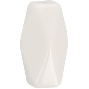 Perlina tubolare esagonale in resina opaca 25x15 mm - Avorio x1|raw }}