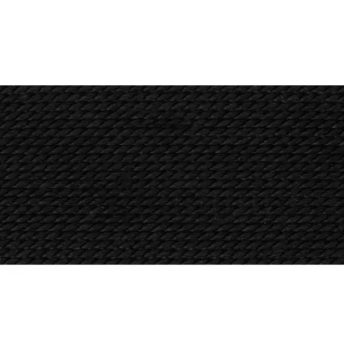 Filo di seta da 0,70 mm - Nero x2m