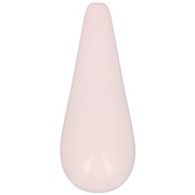 Perla pera in resina 40x16 mm - Rosa pastello x1