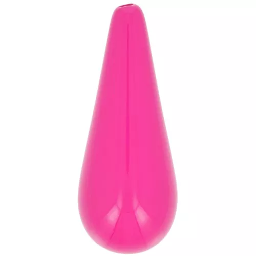 Perla pera in resina 40x16 mm - Fucsia x1