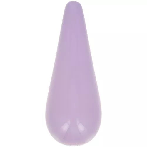 Perla pera in resina 40x16 mm - Lilla x1