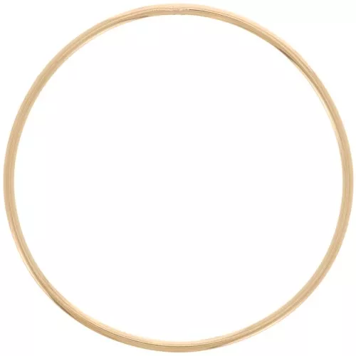 Anello chiuso 30 mm - Oro caricato (oro laminato) x1